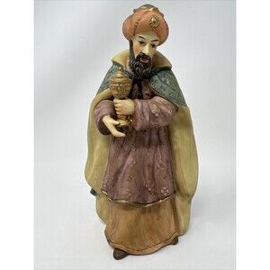 Grandeur Noel Nativity STANDING WISE MAN URN Replacement Figure Christmas O'Well